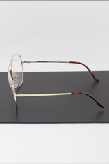 Classic Tinted Aviator Glasses