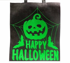 Large Halloween Bag - GLOW-IN-THE-DARK