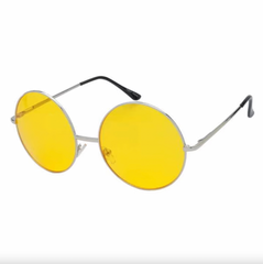 Janis Large Round Sunglasses