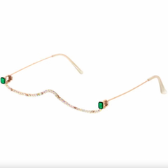 Rhinestone Embellished Frames w/ Jeweled Stones
