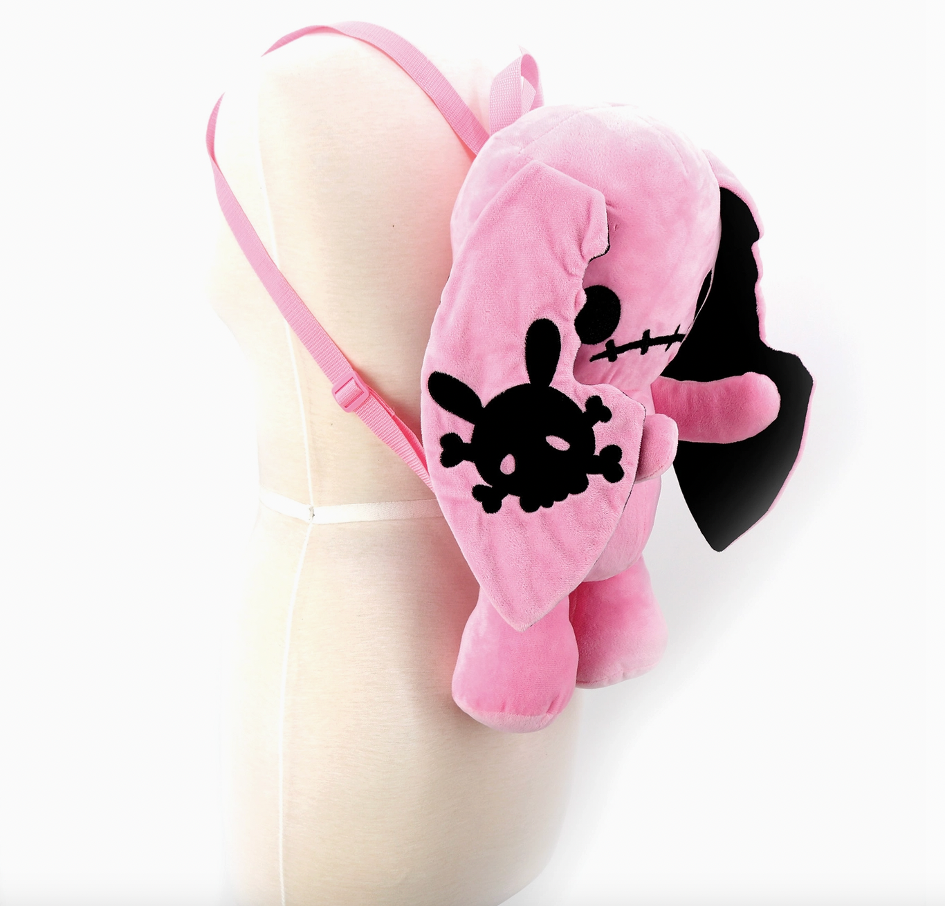 Naughty Bunny Stuffed Backpack