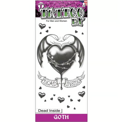 Tinsley Goth Temporary Tattoo Transfers