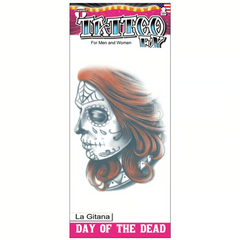 Tinsley Day of the Dead Tattoo Transfers