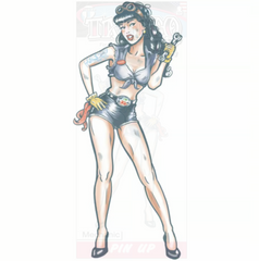 Tinsley Pin Up Temporary Tattoo Transfers