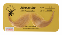 100% Human Hair Fake Handle Bar Mustache