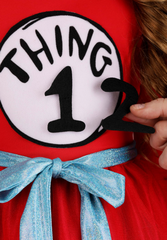 Dr.Seuss Thing 1 & Thing 2 Girls Costume
