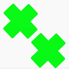 Temperature Reactive Black Cover Pasties