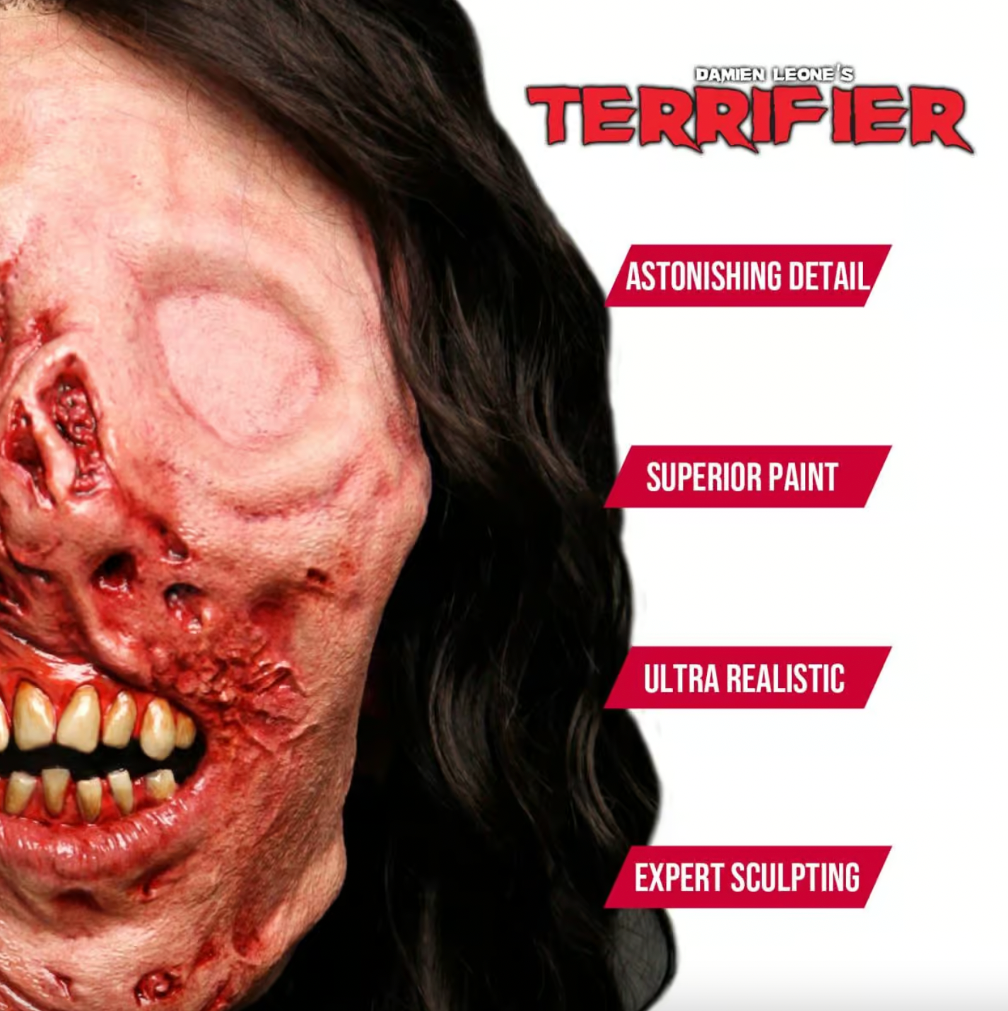 Terrifier 3 Deluxe "Victoria" Latex Mask