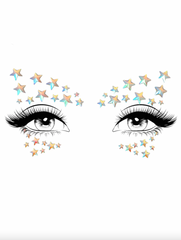 Celeste Glow in the Dark Face Jewels Sticker