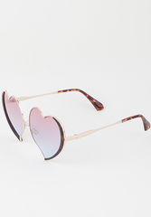 Bright Heart-Shaped Sunglasses