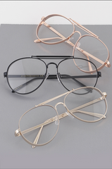 Metal Aviator Glasses