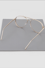 Metal Aviator Glasses