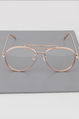 Metal Aviator Glasses
