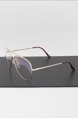 Classic Tinted Aviator Glasses
