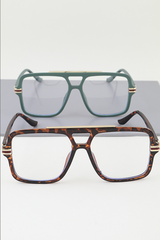 Chic & Straight - Modern Aviator Glasses