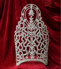Rental- Deluxe Large Rhinestone Crown