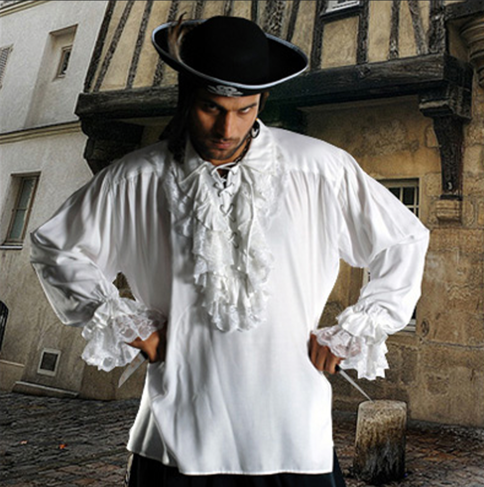 Roberto Confresi Pirate Shirt White