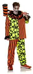 Kreepy Clown Neon Terror Costume