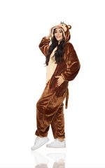 Monkey Around in Style Adult Pajama Costume