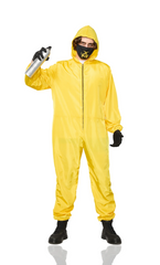 Toxic Thrills: Hazmat Suit Men's Costume