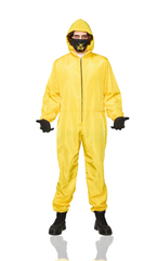 Toxic Thrills: Hazmat Suit Men's Costume