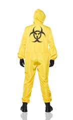 Toxic Thrills: Hazmat Suit Men's Costume