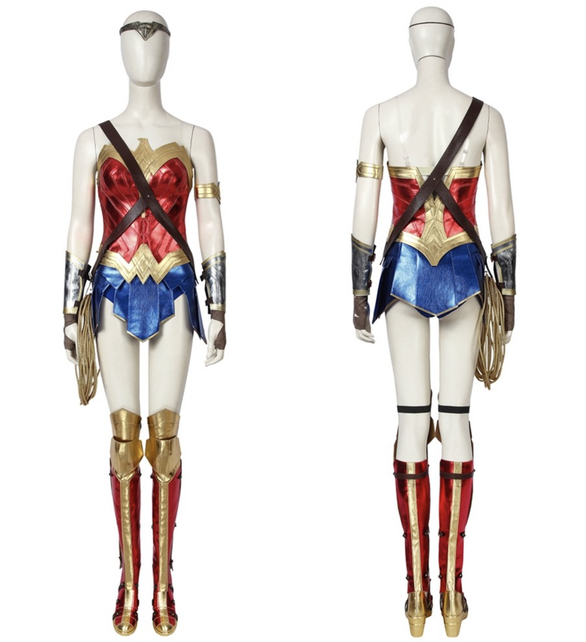 Wonder Woman Diana Prince Inspired Cosplay Costume