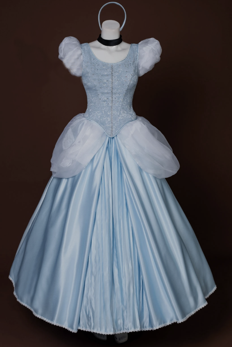 Premium Cinderella Cartoon Inspired Cosplay Costume