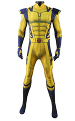 Premiere Wolverine Inspired Cosplay Jumpsuit Adult Costume