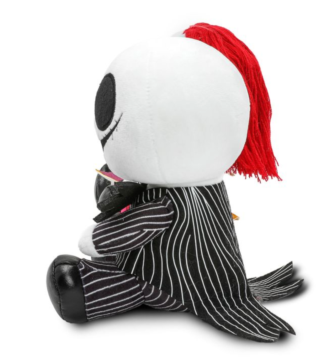 The Nightmare Before Christmas: Jack & Sally with Heart Phunny Plush