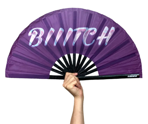 Biiiitch Clacker Fan – AbracadabraNYC