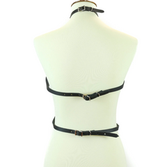 Leather Pentagram Harness