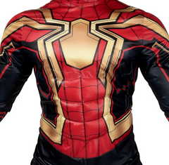 Marvel Spider-Man Deluxe Adult Costume w/ Gold Accents