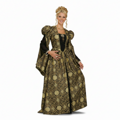 Renaissance Tudor Maiden Women's Adult Costume Dress and Belt
