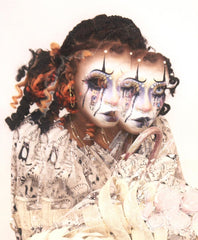 White Out Theatrical Contact Lenses