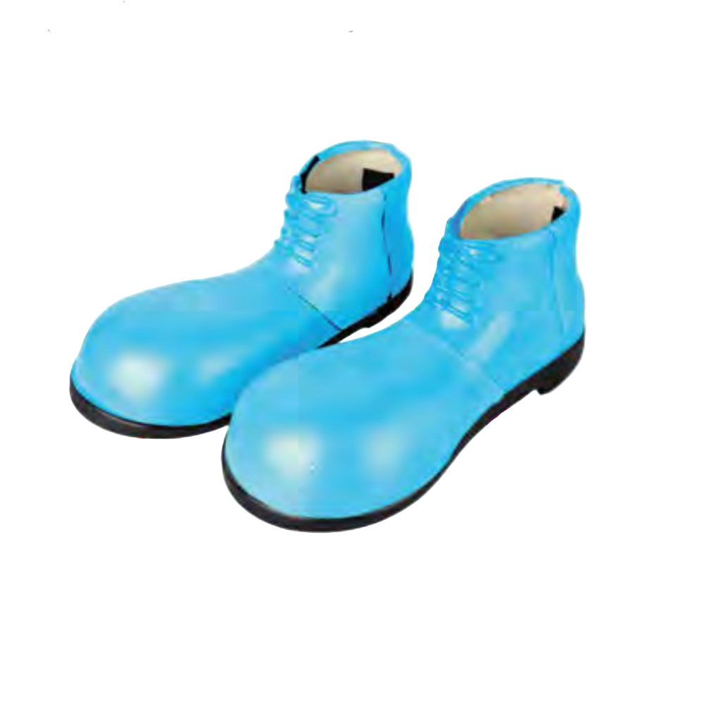Crazy Clown Shoe Covers