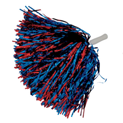 Thick Metallic Pom Poms Set