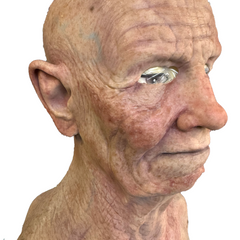 Old Man Storyteller Silicone Mask