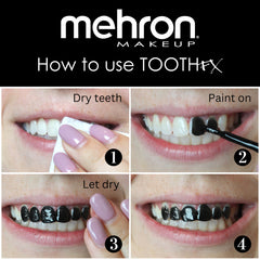 Mehron Tooth FX Temporary Tooth Paint