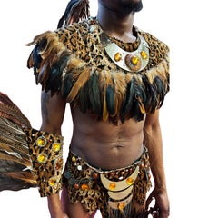 Authentic Premium Tribal God Adult Costume