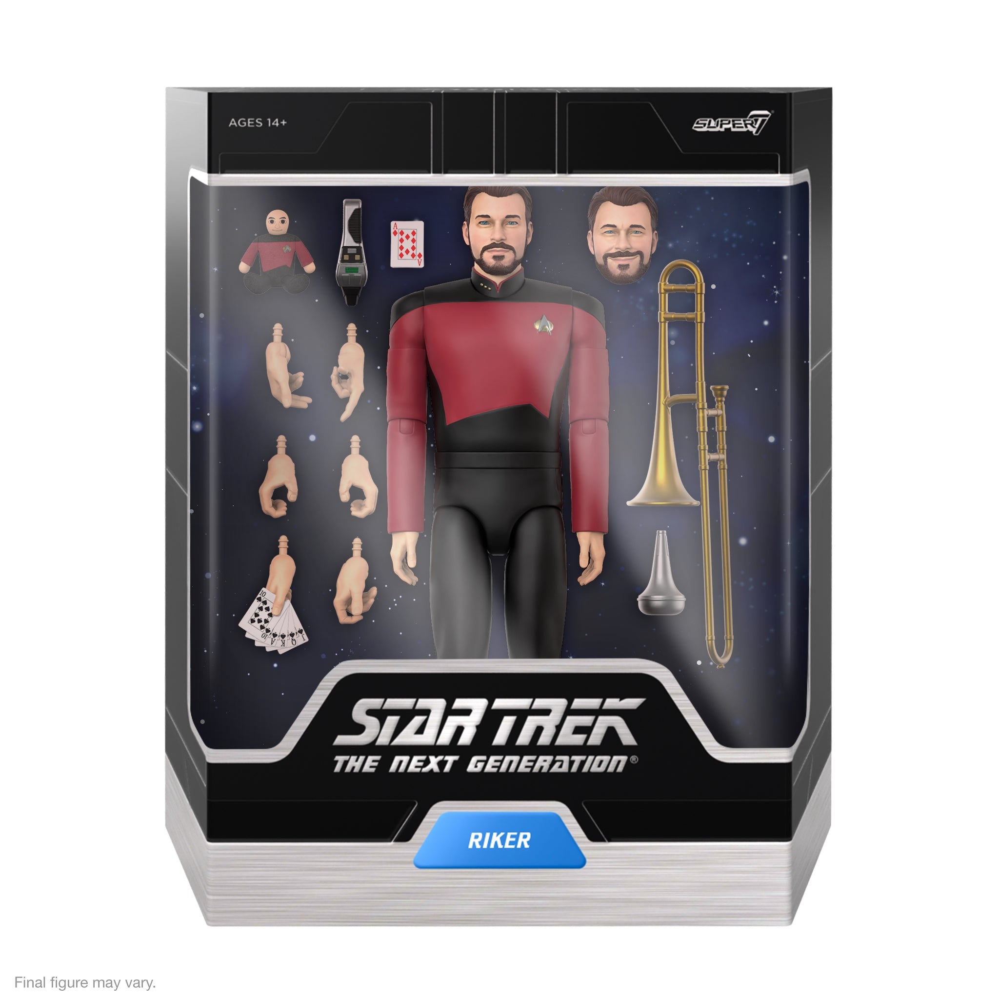 Sto Red Riker Star Trek: The Next Generation Ultimate 7