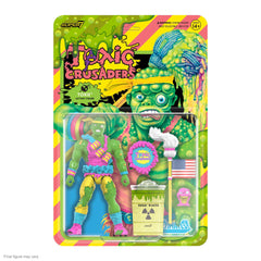 Toxic Crusaders: 7" Ultimate Toxie Glow in The Dark Collectible Action Figure w/ Gooey Slime