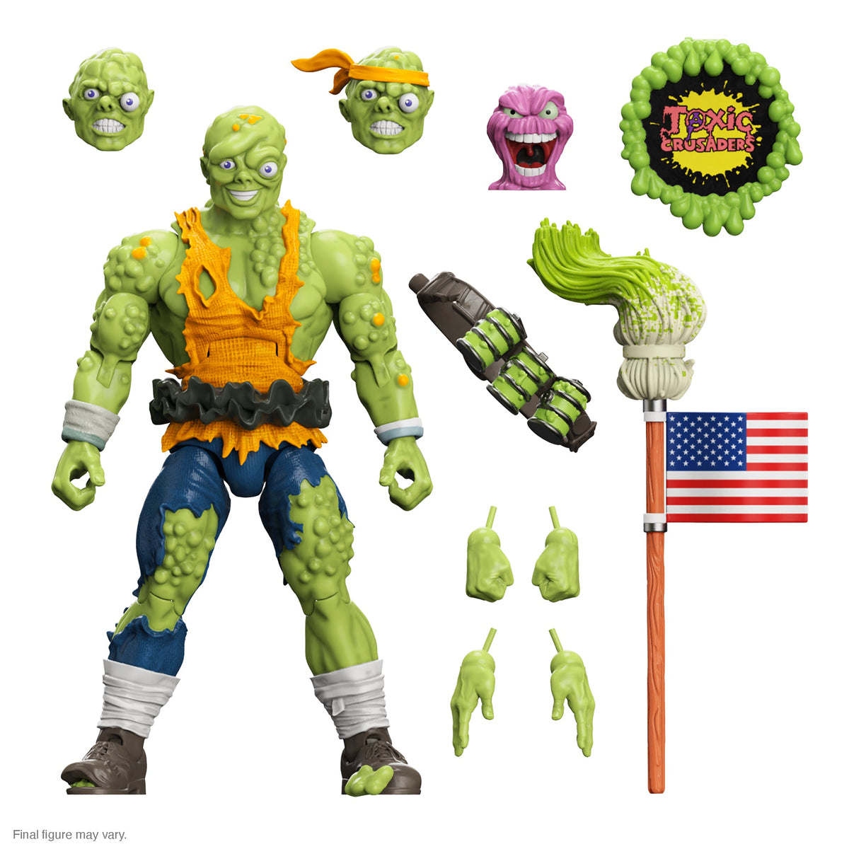 Toxic Crusaders: 7" Ultimate Toxie Collectible Action Figure