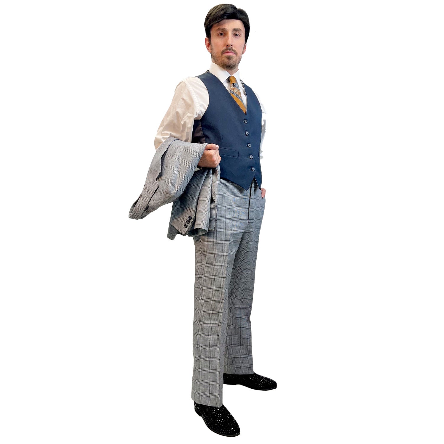 Deluxe 1920’s Dapper Business Men's Suit Adult Costume