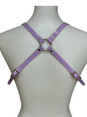 Skinny Patent Buckle Bra Harness