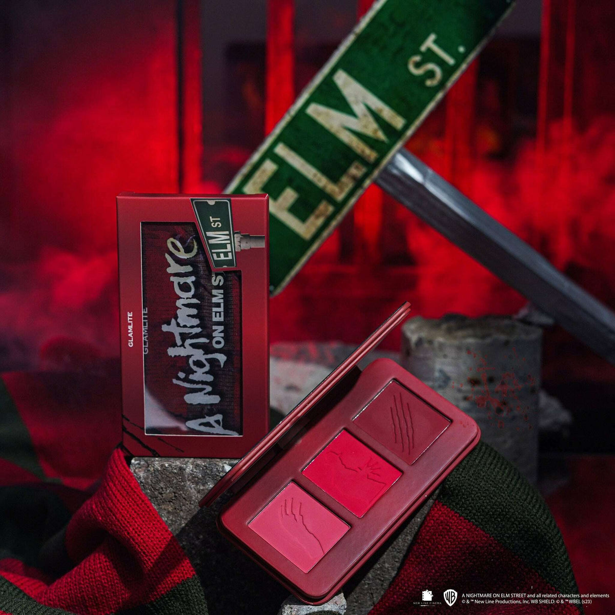 A Nightmare on Elm Street "Chest of Souls" Blush Trio