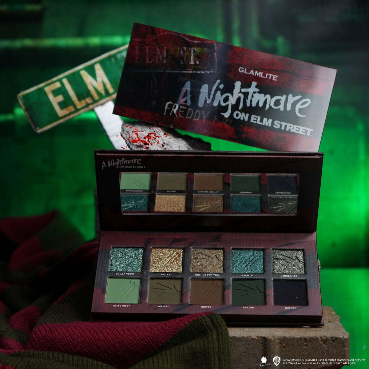 A Nightmare on Elm Street "Freddy Krueger" Palette