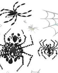 Creepy Cutie Spider Web Jewel & Decal Pack