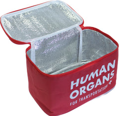 Insulated Red Human Organs Lunch Bag