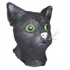 Black Cat Mask Adult Size